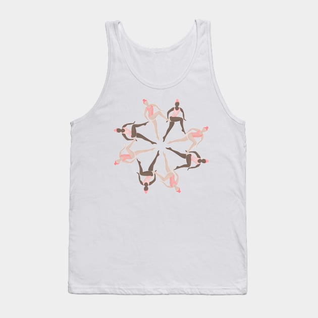 Synchronized Swimmers Tank Top by Home Cyn Home 